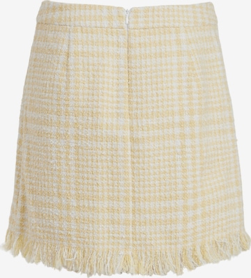 VILA Skirt 'Ceyla' in Yellow