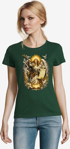 Blondie & Brownie Shirt in Grün: Vorderseite