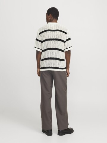 JACK & JONES Pullover i hvid