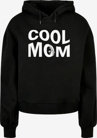 Felpa 'Mothers Day - Cool Mom' di Merchcode in nero: frontale