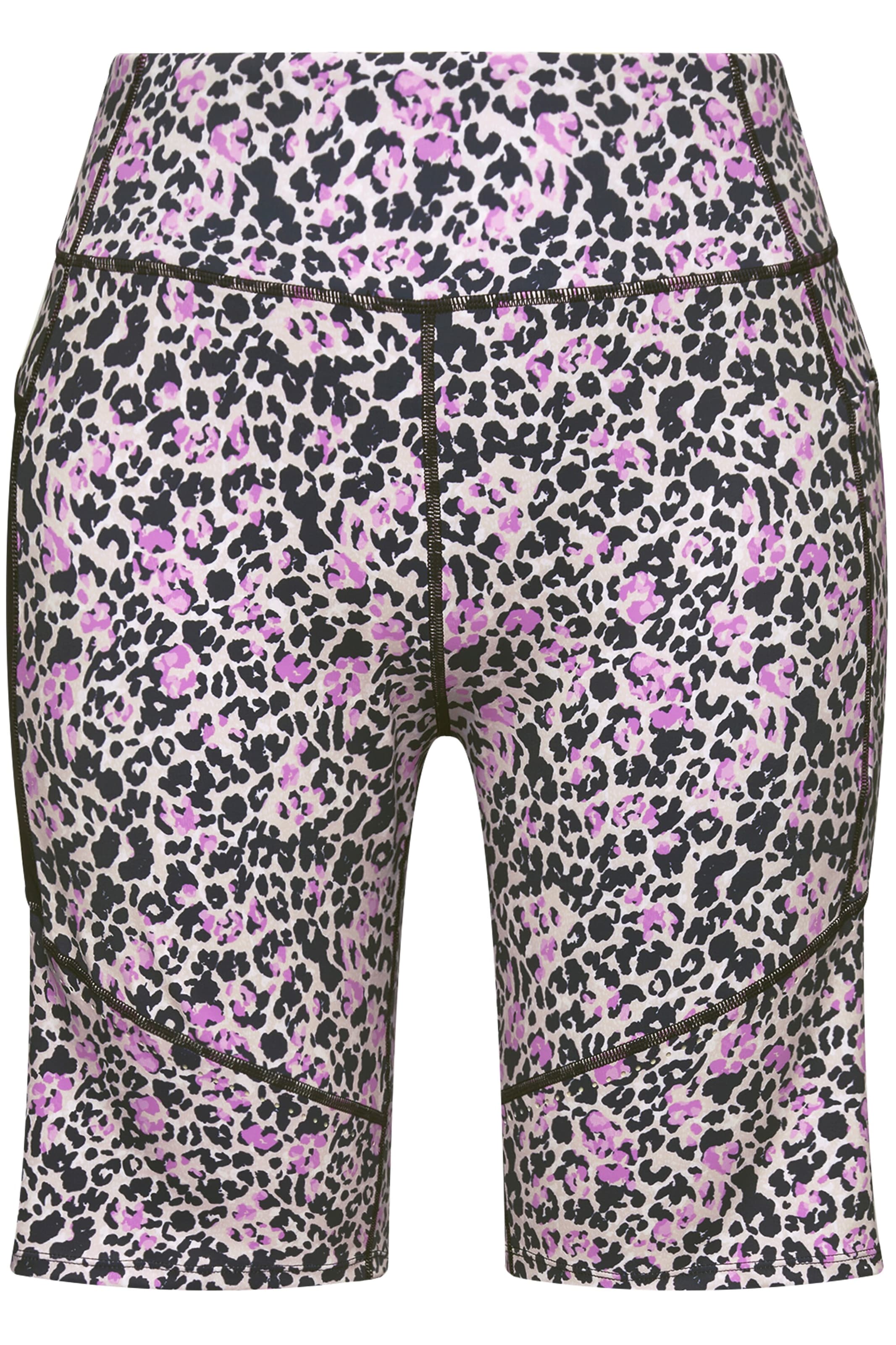 Ulla Popken Slimfit Sporthose in Mischfarben: Vorderseite