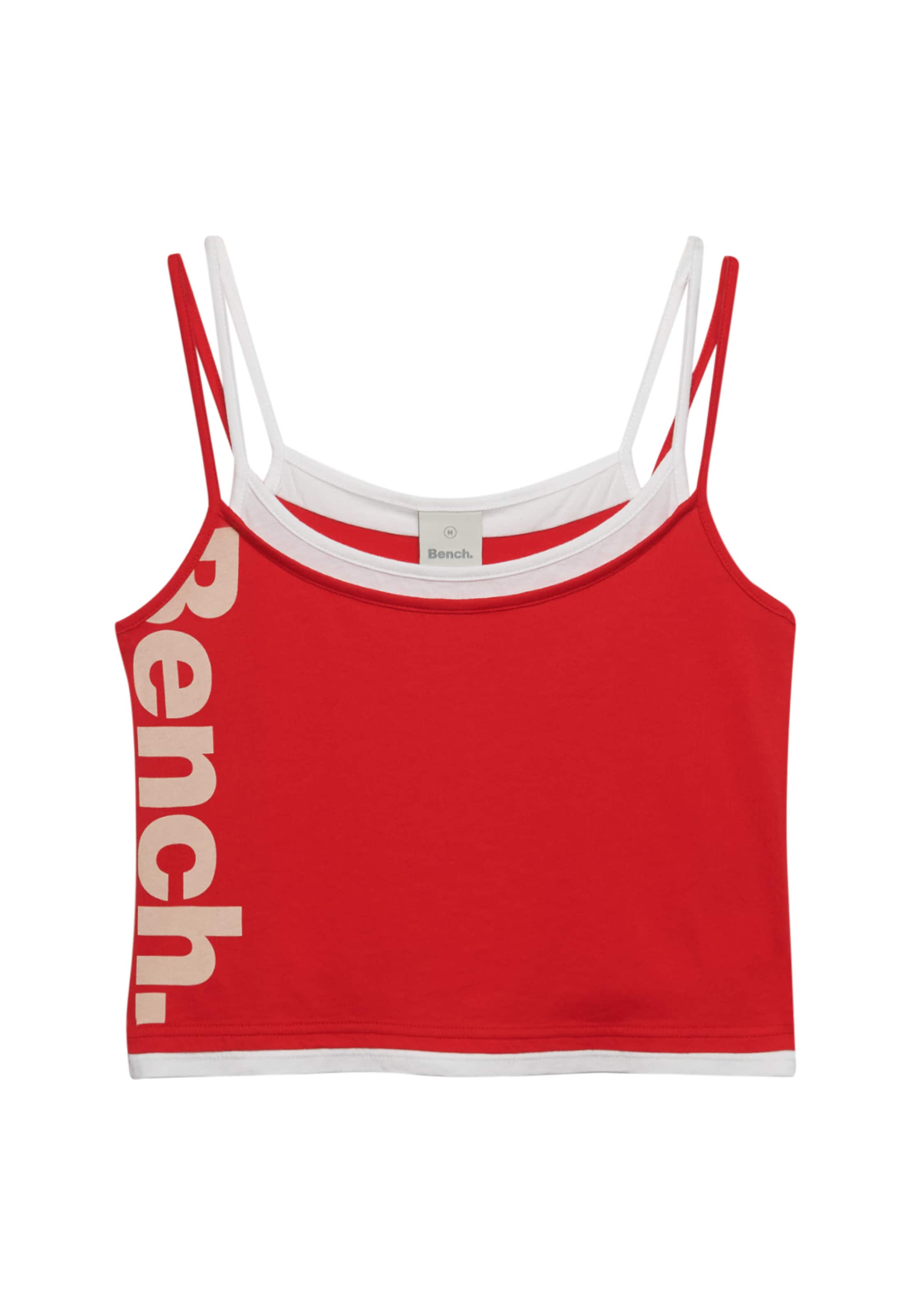 Haut 'Bench x Superdry &Co' BENCH en rouge : devant