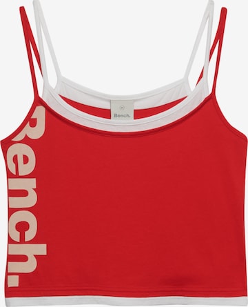 Haut 'Bench x Superdry &Co' BENCH en rouge : devant