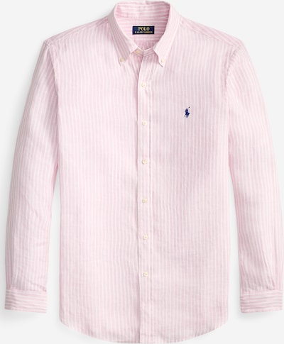 Marškiniai iš Polo Ralph Lauren, spalva – tamsiai mėlyna / pastelinė rožinė / balta, Prekių apžvalga