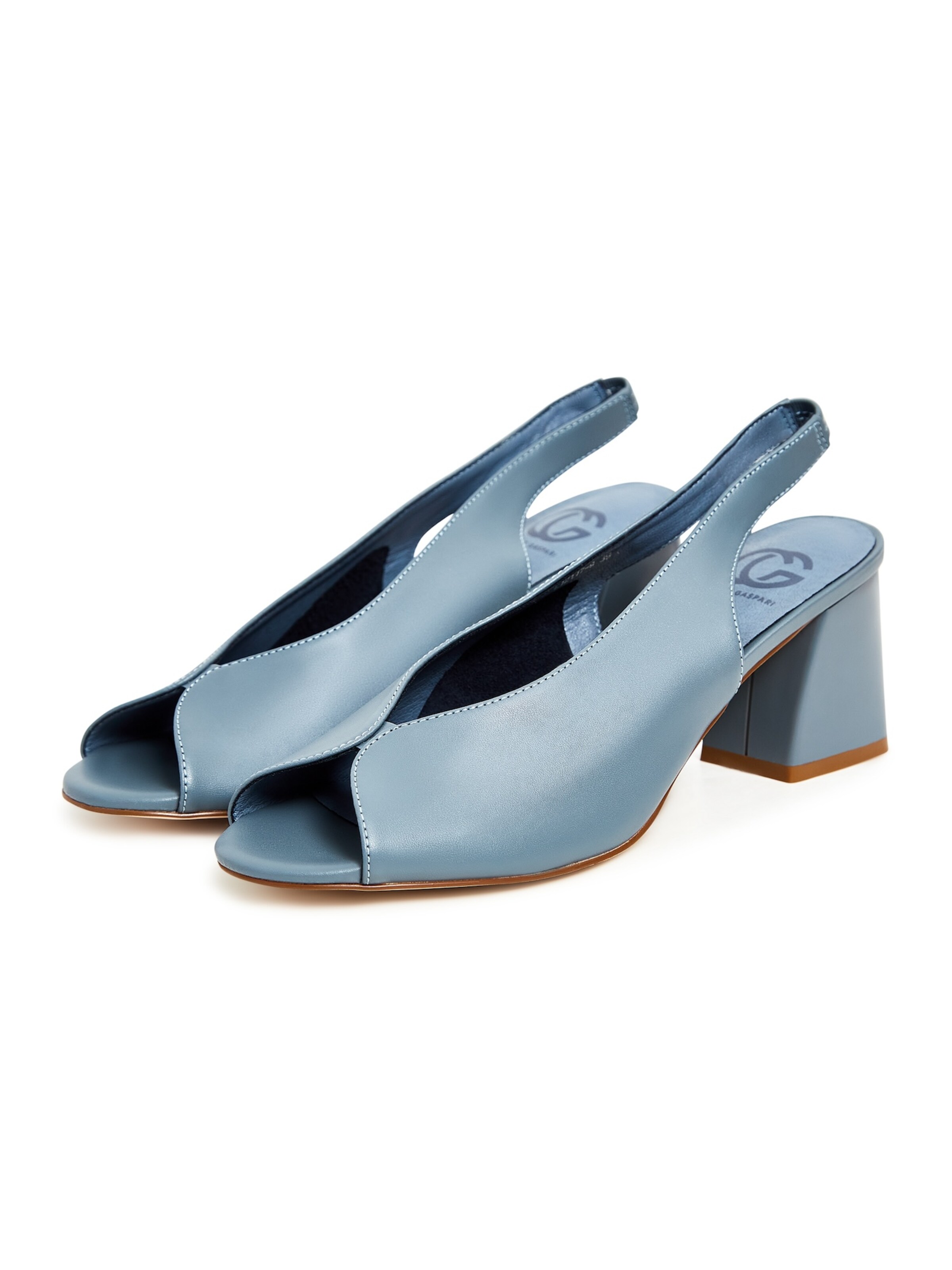 CESARE GASPARI Slingback pumps in Blue