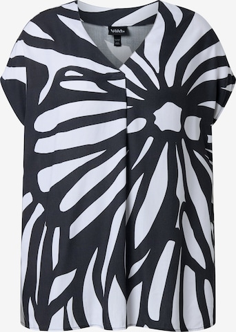 Ulla Popken Tuniek in Blauw: voorkant