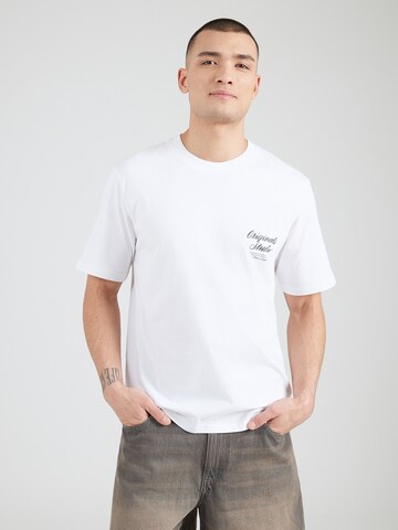JACK & JONES Shirt 'JWHNORREBRO' in Wit: voorkant