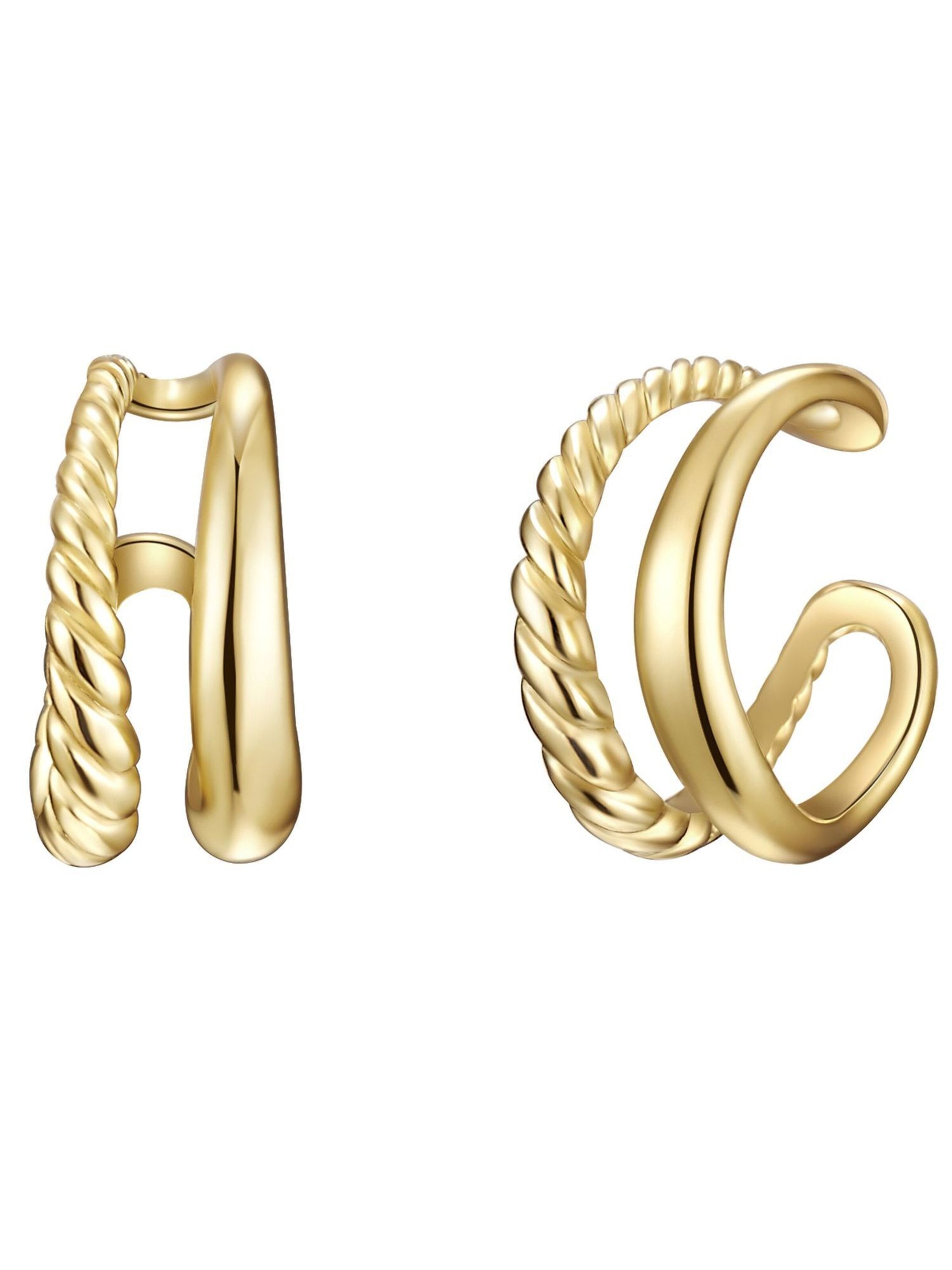 Glanzstücke München Oorbellen in Goud: voorkant