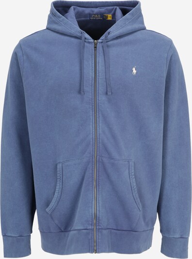 Polo Ralph Lauren Sweat jacket in Smoke blue / White, Item view