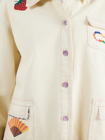 Lollys Laundry Φθινοπωρινό και ανοιξιάτικο μπουφάν 'April' σε μπεζ