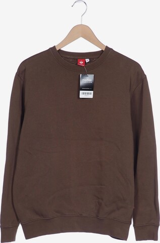 Engelbert Strauss Sweatshirt & Zip-Up Hoodie in M in Brown: front
