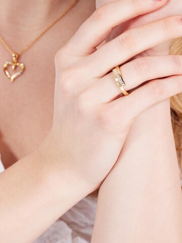 Lucardi Ring in Gold