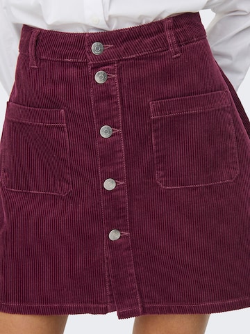 JDY Skirt 'JDYSHIRAZ' in Red