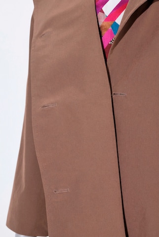 Ulla Popken Between-seasons coat in Brown