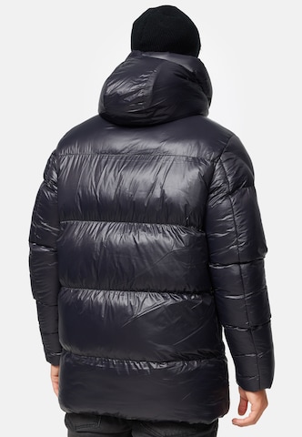 INDICODE JEANS Winter Jacket 'Local' in Black