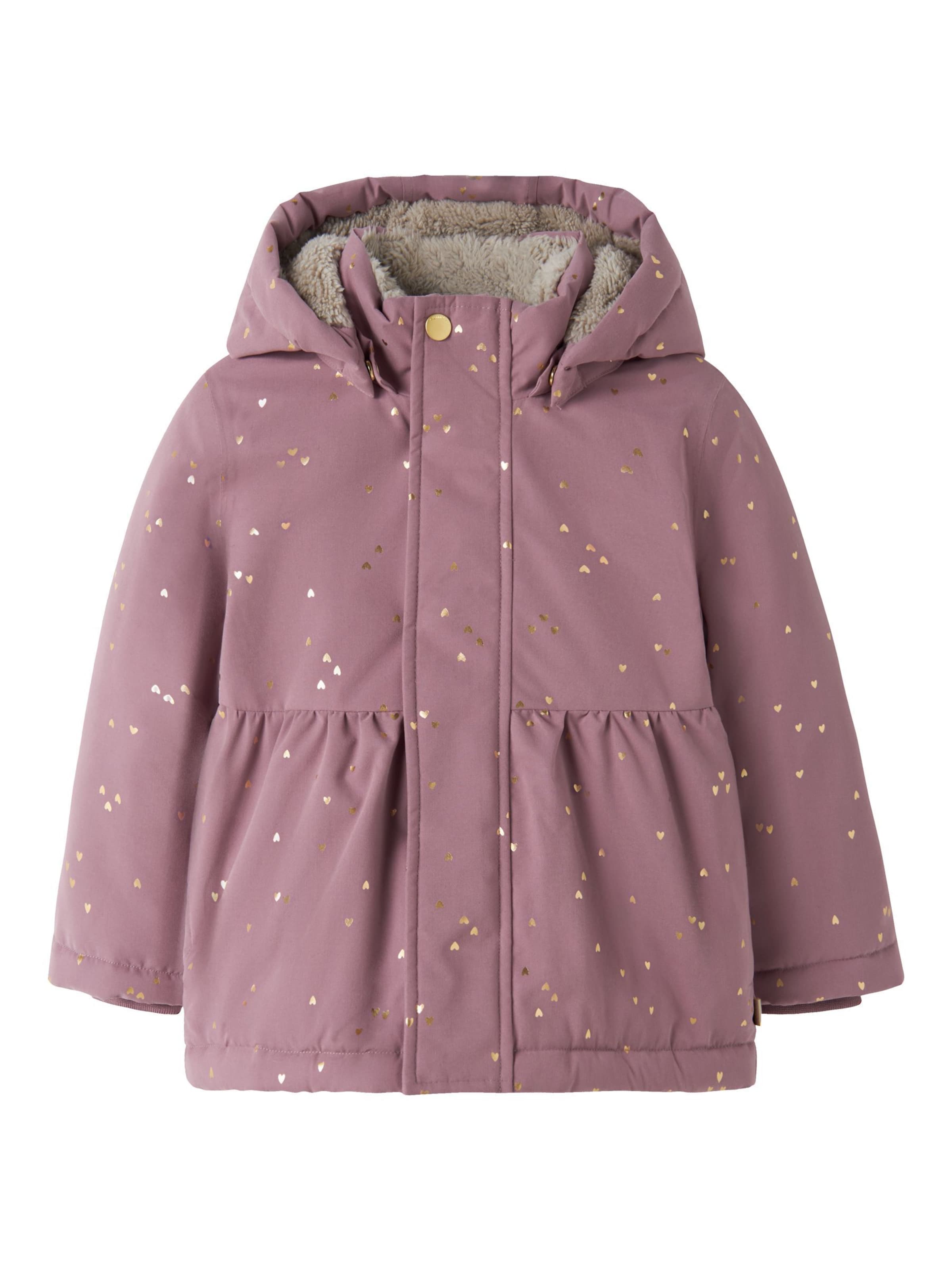 NAME IT Winterjas 'SNOW' in 104 in de kleur Purper, Productweergave
