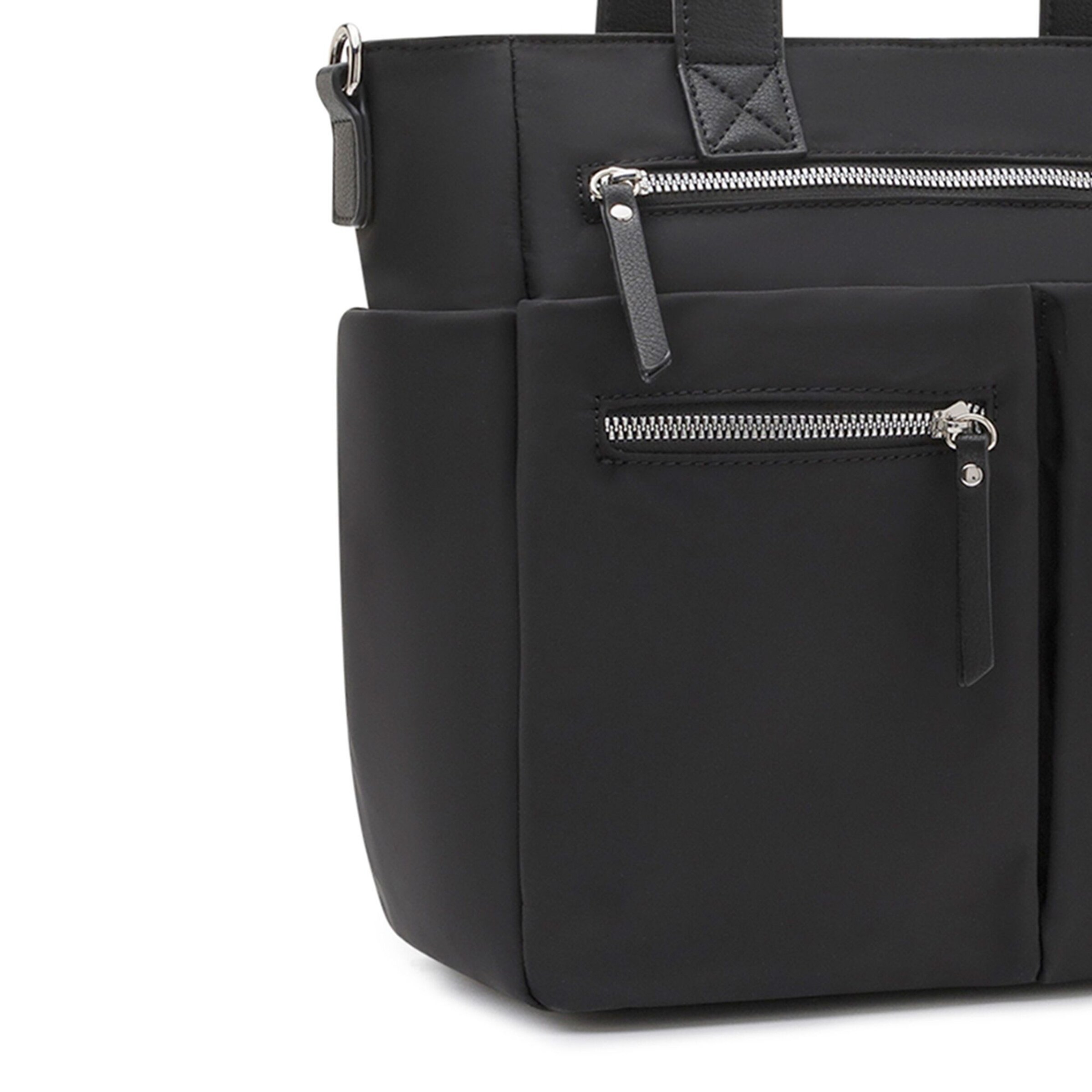 Sac bandoulière 'Odeta' L.CREDI en noir