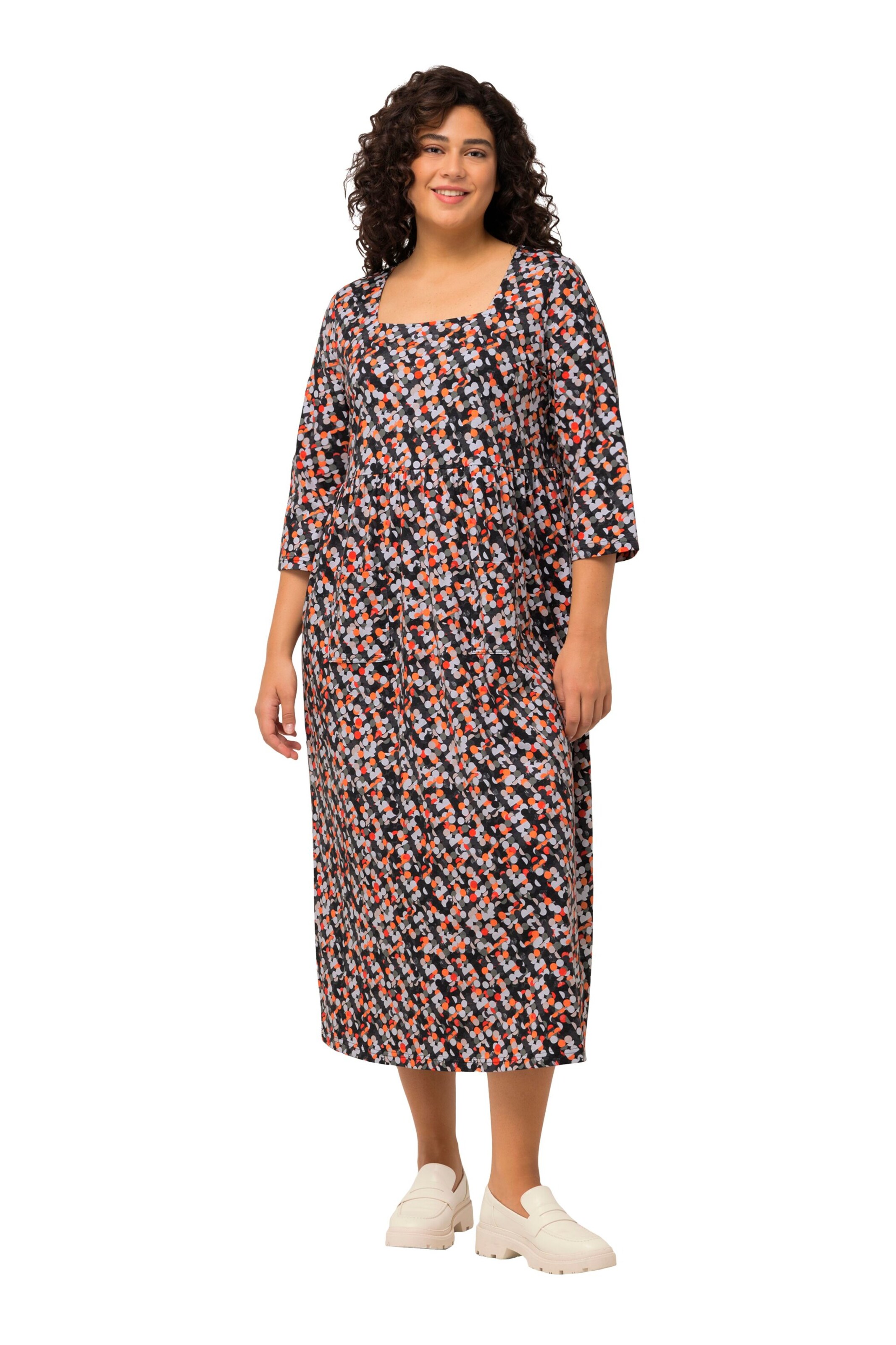 Ulla Popken Kleid in Mischfarben: Vorderseite