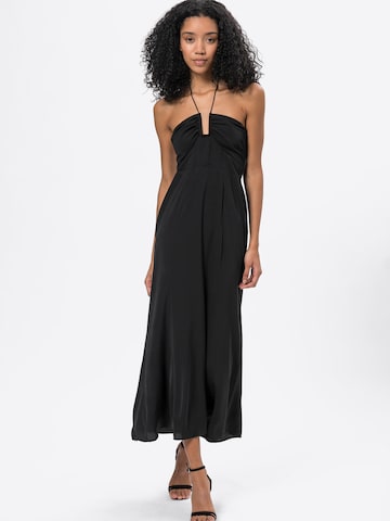 Abercrombie & Fitch Společenské šaty – černá: přední strana