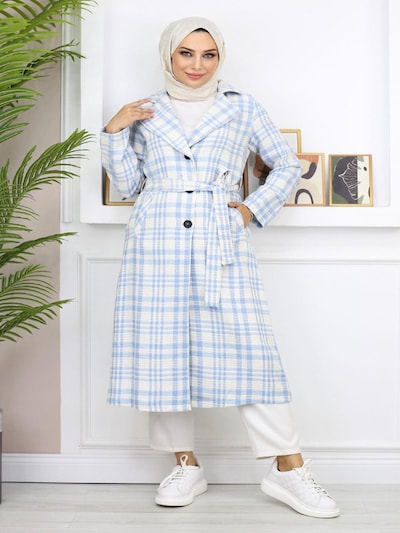 MODAMIHRAM Winterjacke‌‌‌ in M in blau, Produktansicht