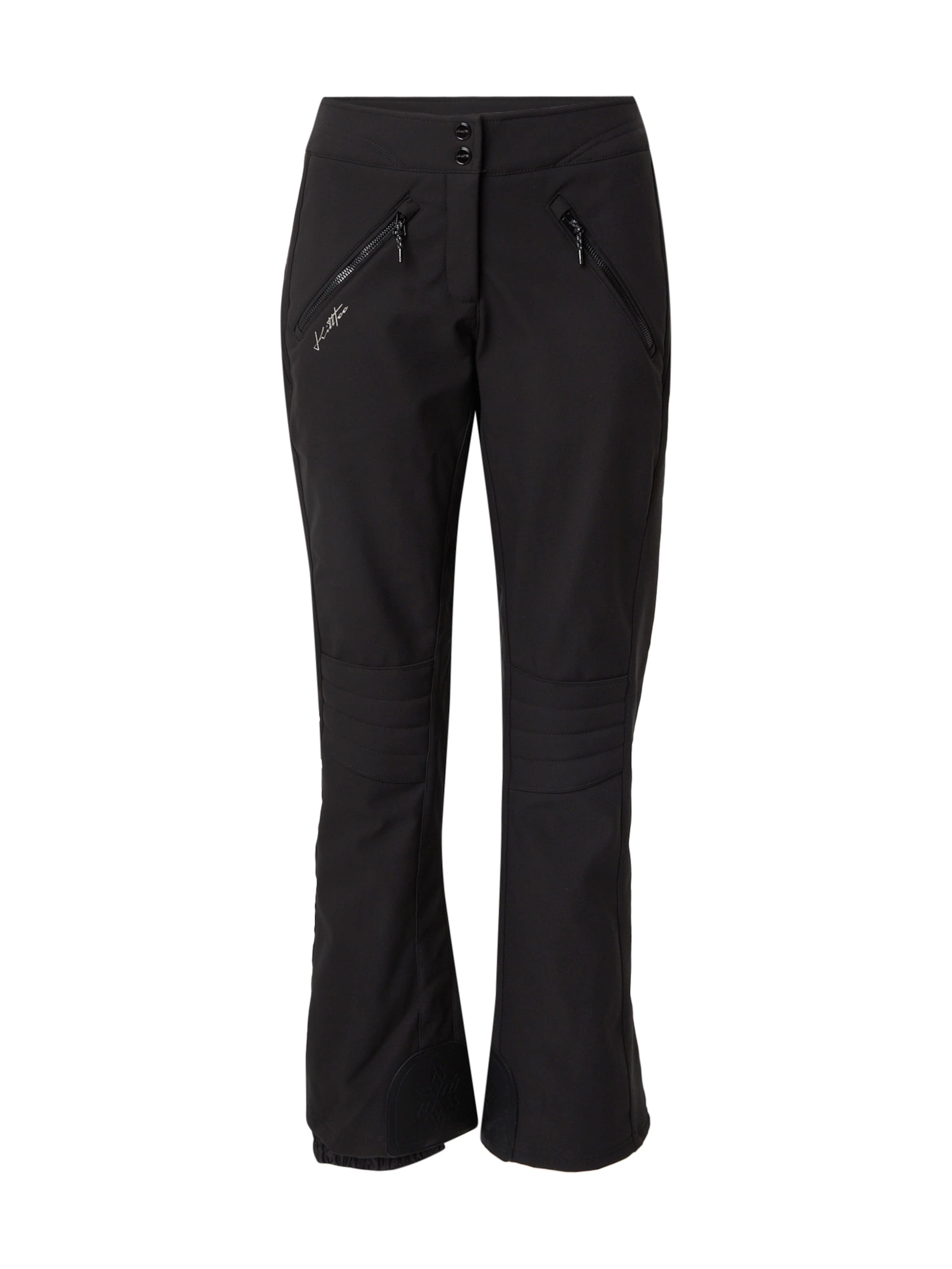 KILLTEC - Regular Calças de desporto 'KSW 312' em preto: frente