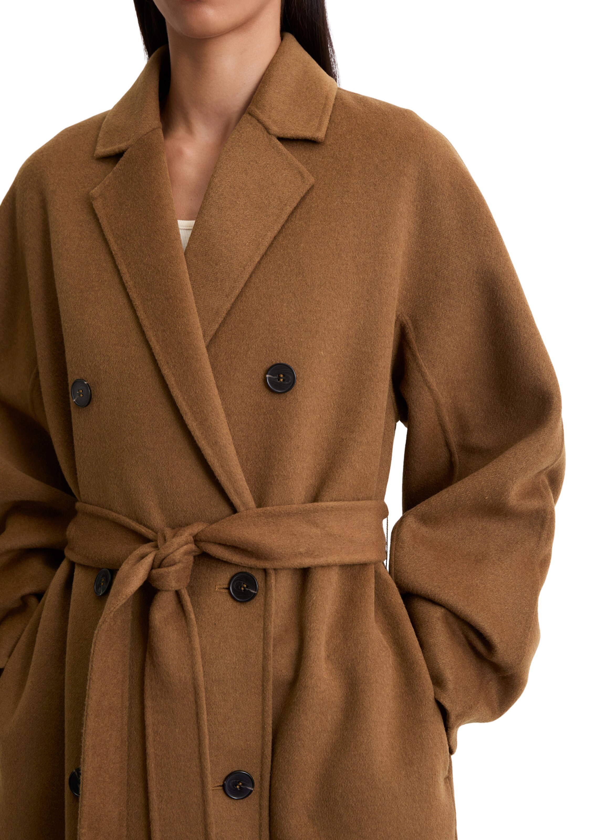 Marc O'Polo Between-seasons coat in Brown
