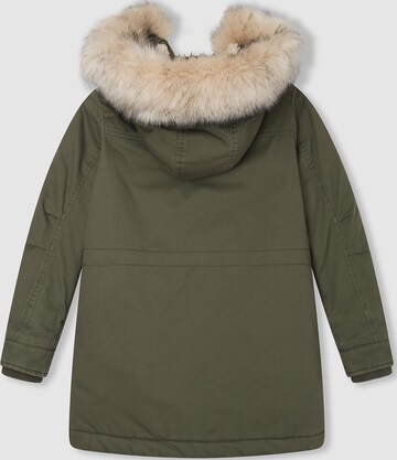 Pepe Jeans Winter Jacket 'Alisa' in Green