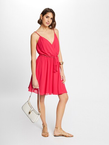 Robe de cocktail Morgan en rose