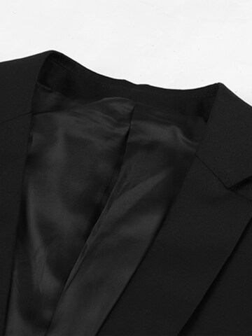 YOUTHUP Slim fit Suit 'Drittel' in Black