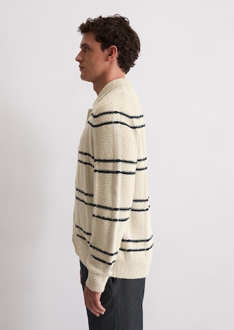 Marc O'Polo Gebreid vest in Beige