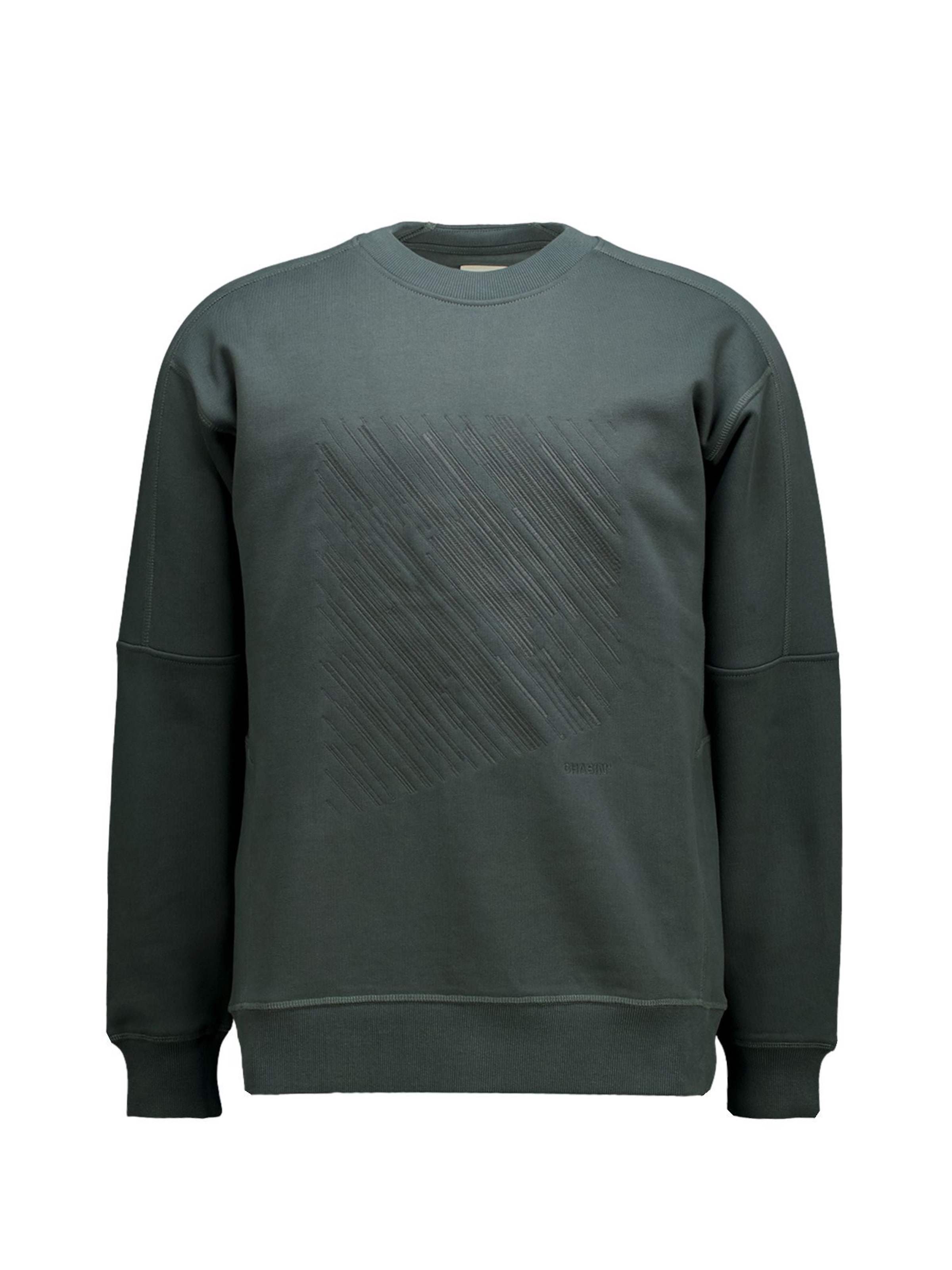 CHASIN' Sweatshirt 'Ido Fro Brush' in Green: front