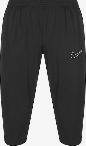 NIKE Regular Workout Pants 'Academy 23' in Black: front