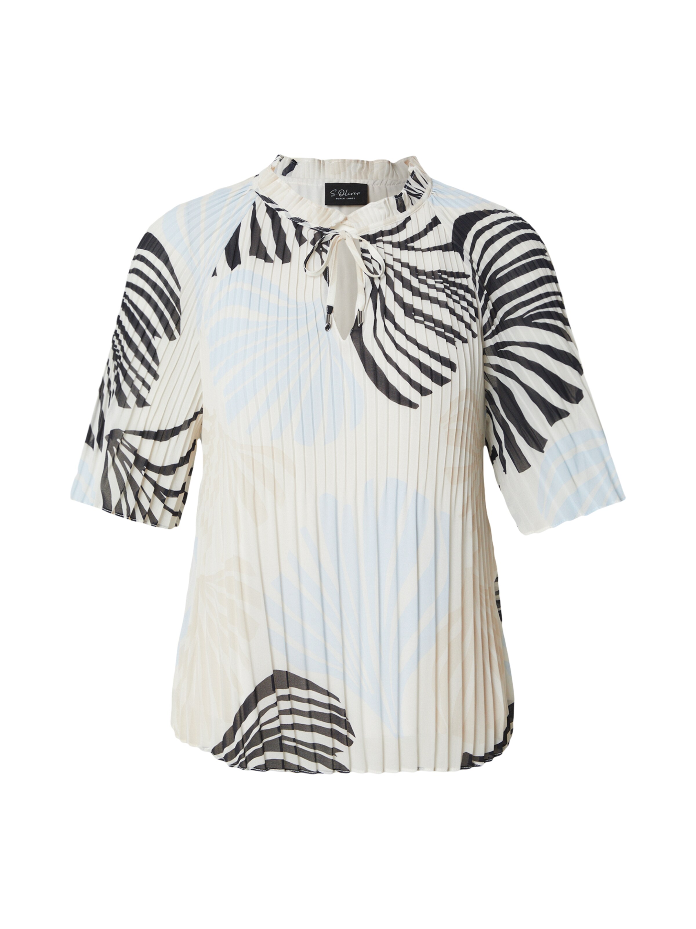 s.Oliver BLACK LABEL Blouse in Beige: front