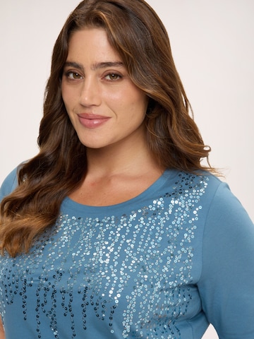 T-shirt Fiorella Rubino en bleu