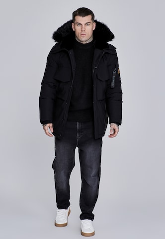 Veste d’hiver SikSilk en noir