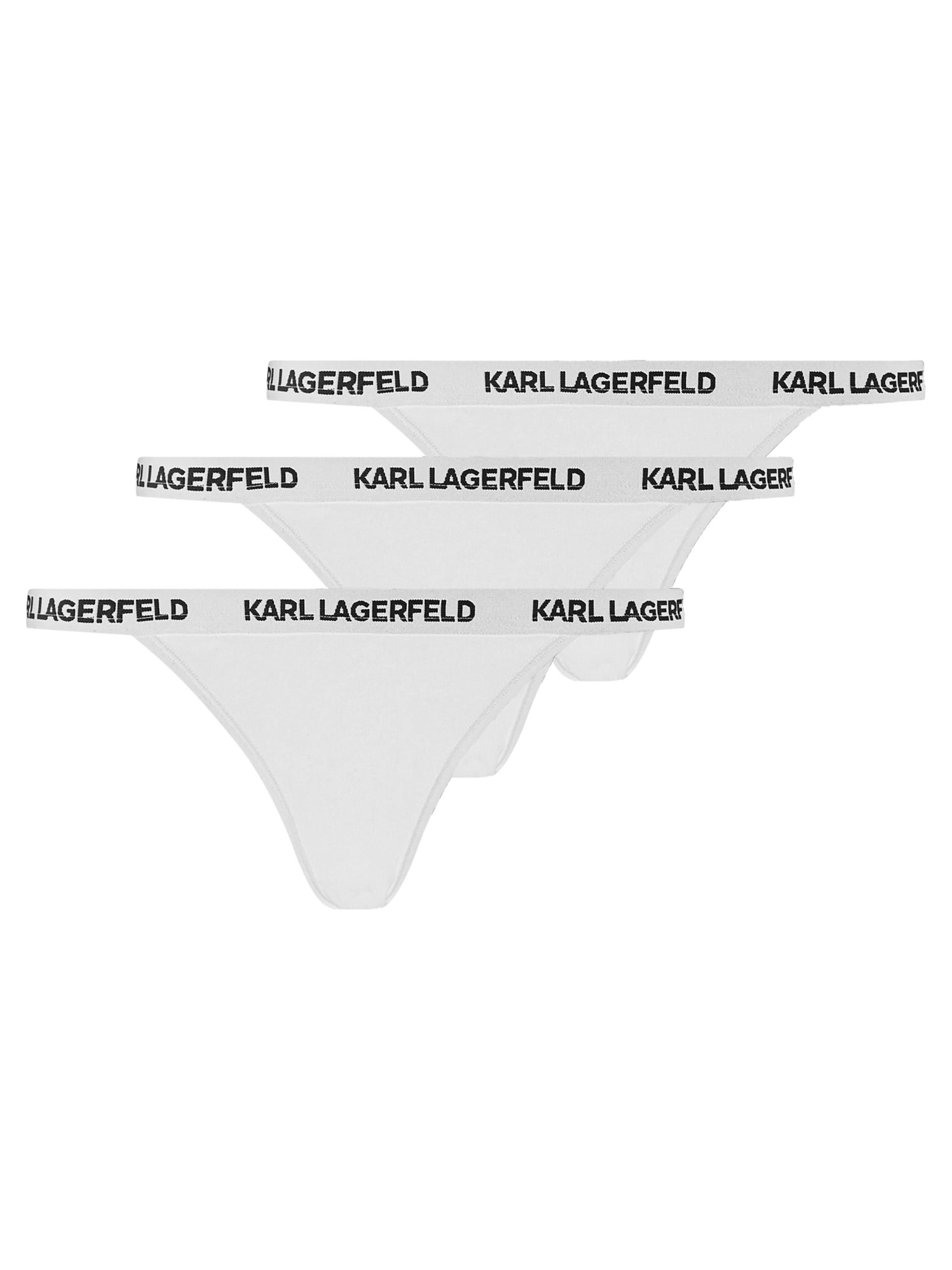 Karl Lagerfeld Trosa i vit: framsida