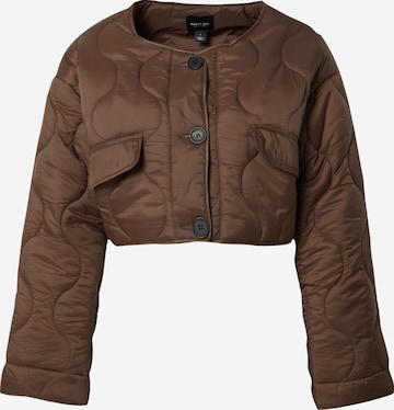 Nasty Gal Between-Season Jacket in Brown: front