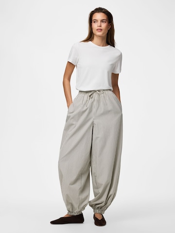 PIECES Tapered Harembroek 'PCEmmy' in Beige