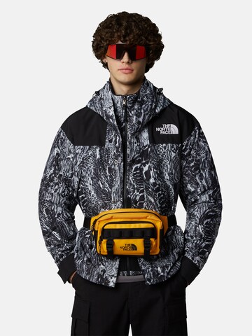 THE NORTH FACE - Riñonera deportiva 'Base Camp Lumbar' en amarillo: frente
