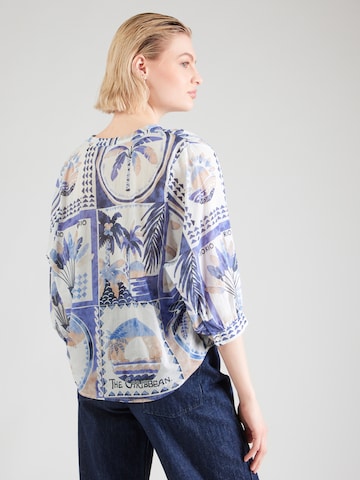 Emily Van Den Bergh - Blusa em azul