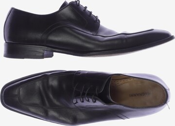 Magnanni Flats & Loafers in 47 in Black: front