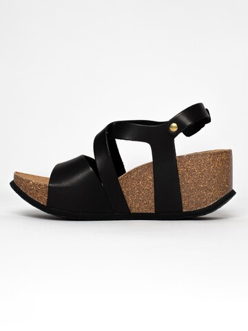 Bayton Sandal 'Malaga' i svart