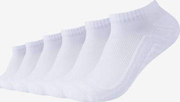 camano Socks in White: front