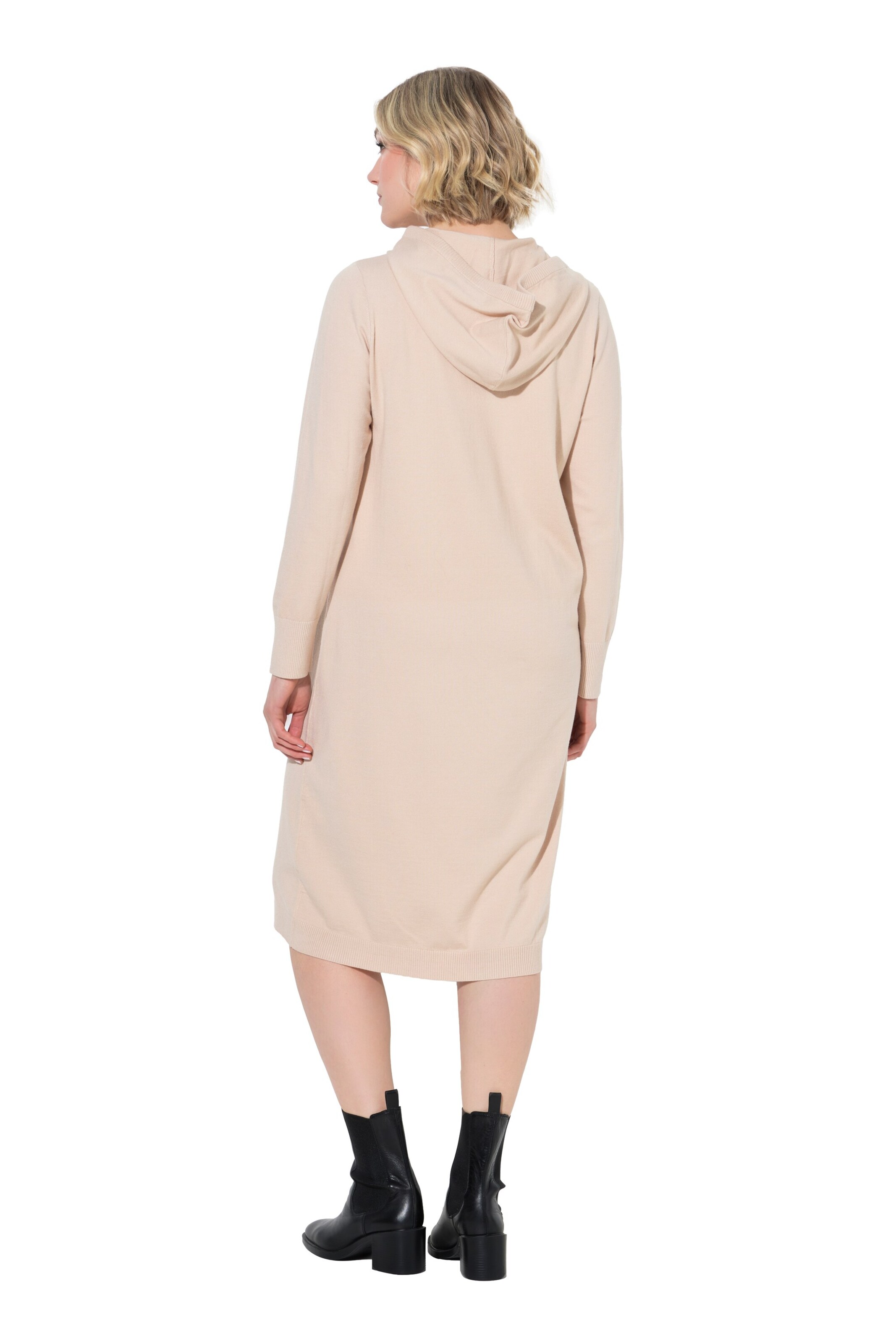 Ulla Popken Knit dress in Beige