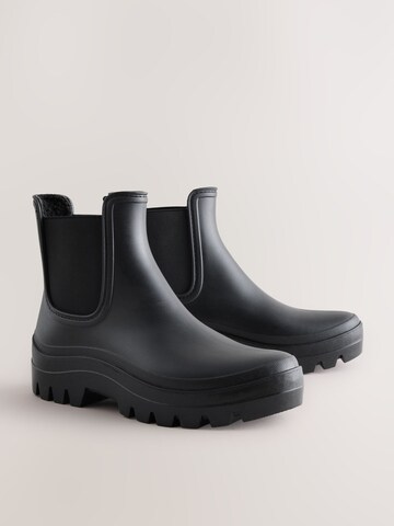 Next Gummistiefel in Schwarz