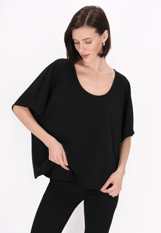usha BLACK LABEL Blouse 'Classic Look' in Black: front