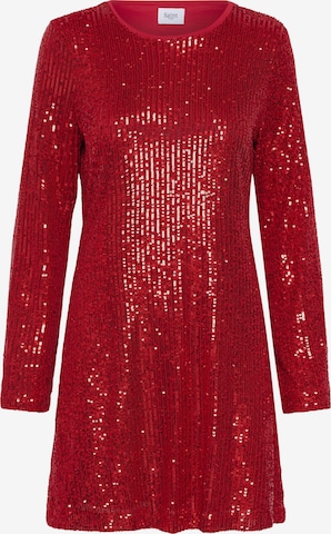 SAINT TROPEZ Coctailkjole i rød: forside