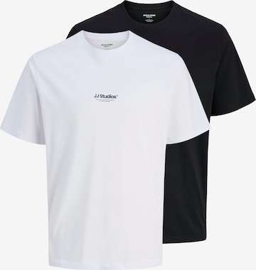 JACK & JONES - Camiseta 'JJESoho' en negro: frente