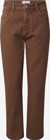 DAN FOX APPAREL Jeans 'Rafael' in Brown: front