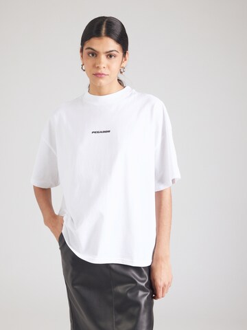 T-shirt oversize 'BRACY' Pegador en blanc : devant